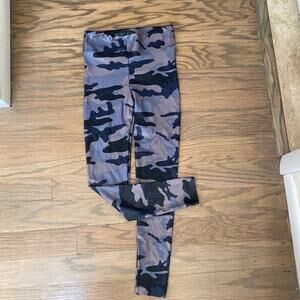 Koral Lustrous High Rise Midnight Camo Leggings Size XS